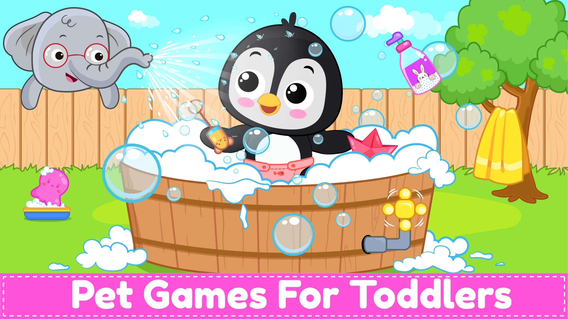 Baby Pet Care Game for Toddler screenshot